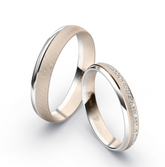 Rauschmayer Trauringe mit 26 Brillanten 0.13 ct. - 72-50035